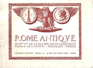 Rome antique anvant IV° siècle aprés J.-C / illustrations sous serpente