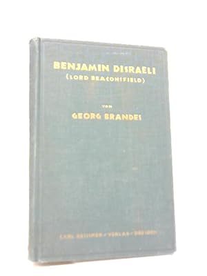 Seller image for Benjamin Disraeli for sale by World of Rare Books