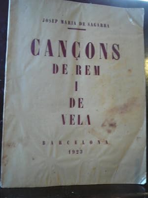 Seller image for CANONS DE REM I DE VELA for sale by Reus, Paris, Londres