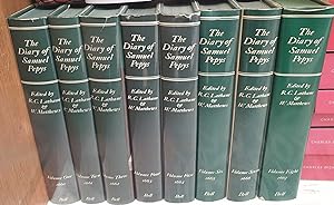 Immagine del venditore per The Diary of Samuel Pepys (Bell, 1971; 8 Vols. InComplete) venduto da Maynard & Bradley