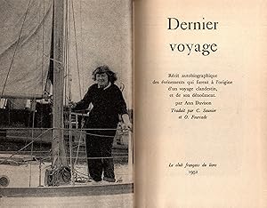 Bild des Verkufers fr Dernier voyage zum Verkauf von JP Livres