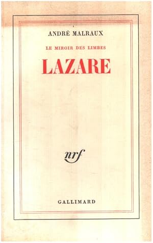 Image du vendeur pour Le miroir des limbes / lazare mis en vente par librairie philippe arnaiz