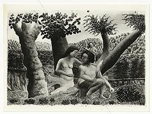 « Berger avec 2 anges et Eve » - 1929 - Photographie (André BAUCHANT).