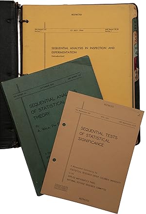 Seller image for Sequential Analysis of Statistical Data: Theory; [with:] Sequential Tests of Statistical Significance; [with:] Sequential Analysis of Statistical Data: Applications for sale by SOPHIA RARE BOOKS