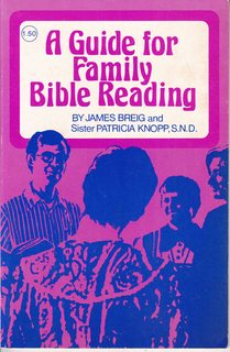 A guide for family Bible reading