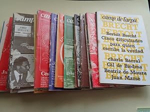 CAMP DE L ARPA. Revista mensual de literatura. 26 revistas, 34 números