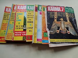 KARMA.7 NUEVOS HORIZONTES DE LA CIENCIA. 14 revistas. Números 15 al 27 y número 29