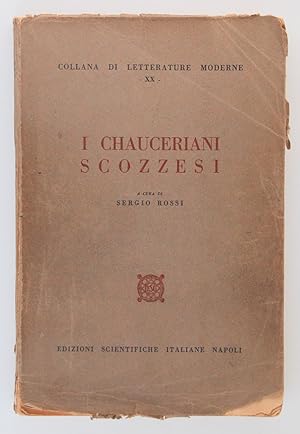 Seller image for I Chauceriani Scozzesi for sale by FABRISLIBRIS