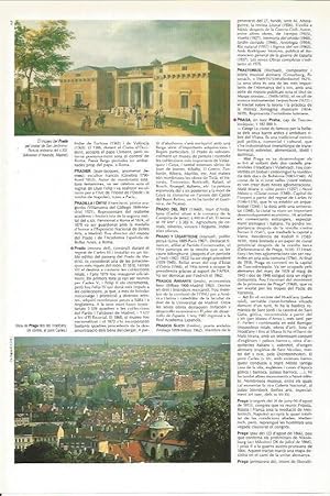 Imagen del vendedor de LAMINA 24512: Vista de Praga y el Museo del Prado a la venta por EL BOLETIN