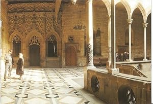 Bild des Verkufers fr LAMINA 24096: Interior del Palau de la Generalitat de Catalunya zum Verkauf von EL BOLETIN