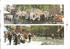 Seller image for LAMINA 24095: Plaza del Pi de Barcelona for sale by EL BOLETIN