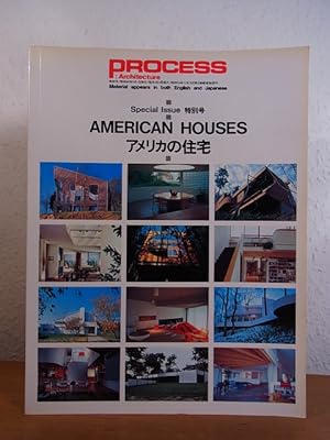 Image du vendeur pour Process Architecture. Special Issue: American Houses [English - Japanese] mis en vente par Antiquariat Weber