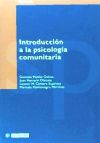 Seller image for Introduccin a la psicologa comunitaria for sale by AG Library