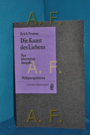 Immagine del venditore per Die Kunst des Liebens [bers. von Liselotte u. Ernst Mickel] / Ullstein-Buch , Nr. 35258 : Ullstein-Materialien venduto da Antiquarische Fundgrube e.U.