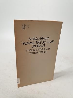 Seller image for Summa Theologiae Moralis. for sale by Antiquariat Bookfarm
