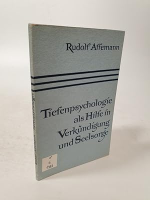 Bild des Verkufers fr Tiefenpsychologie als Hilfe in Verkndigung und Seelsorge. zum Verkauf von Antiquariat Bookfarm