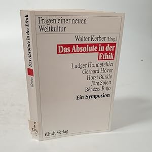 Bild des Verkufers fr Das Absolute in der Ethik. zum Verkauf von Antiquariat Bookfarm