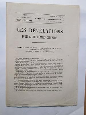 Les révelations d'un curé démissionnaire : Numéro 6 : Comme larrons en foire -Les curés de la ban...