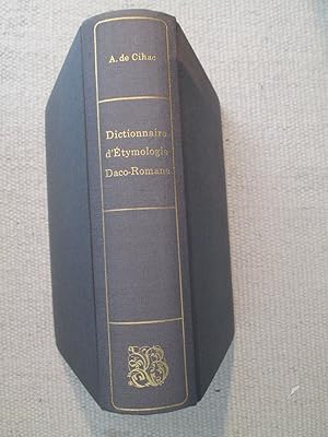 Imagen del vendedor de Dictionnaire d'tymologie Daco-Romane : lments latins compars avec les autres langues romanes [Volumes 1 & 2] a la venta por Expatriate Bookshop of Denmark