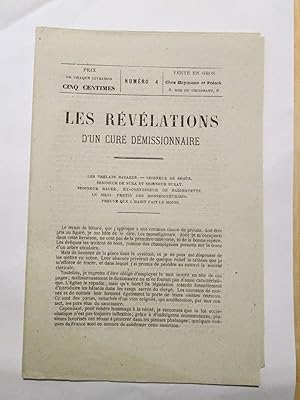 Les révelations d'un curé démissionnaire : Numéro 4 : Les Prélats bâtards - Seigneur de Sé gur - ...