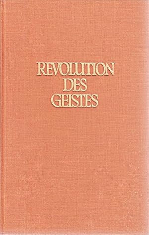 Imagen del vendedor de Revolution des Geistes a la venta por Die Buchgeister