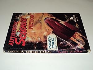 Seller image for Planet Of Power (Authentic Science Fiction # 14- Full Length Novel) for sale by FLM Books