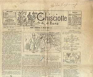 DON (IL) CHISCIOTTE di Roma. Anno III, n. 333. 3 dicembre 1895.