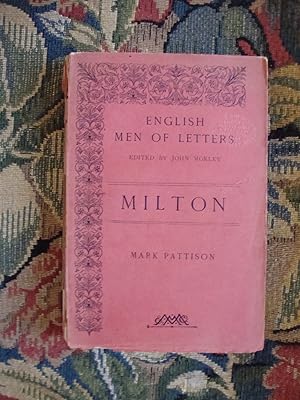 Imagen del vendedor de Milton a la venta por Anne Godfrey
