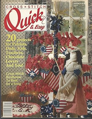 Seller image for Cross X Stitch Quick & Easy Vol. 3 No. 5 June/july 1991 for sale by Vada's Book Store