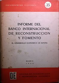INFORME DEL BANCO INTERNACIONAL DE RECONSTRUCCION Y FOMENTO