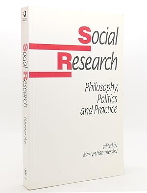 Seller image for SOCIAL RESEARCH Philosophy, Politics and Practice for sale by Rare Book Cellar
