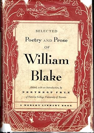 Seller image for Selected Poetry and Prose of William Blake for sale by Dorley House Books, Inc.