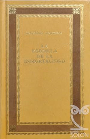 Imagen del vendedor de La frmula de la inmortalidad a la venta por LIBRERA SOLN