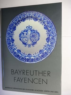 Bild des Verkufers fr BAYREUTHER FAYENCEN - BESTANDSKATALOG *. zum Verkauf von Antiquariat am Ungererbad-Wilfrid Robin