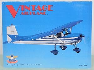 Seller image for Vintage Airplane March 1996 for sale by Argyl Houser, Bookseller