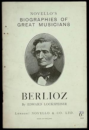 Imagen del vendedor de Berlioz (Biographies of Great Musicians) a la venta por Lazy Letters Books