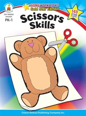 Seller image for Scissors Skills, Grades PK - 1: Gold Star Edition (Home Workbooks) [Paperback ] for sale by booksXpress