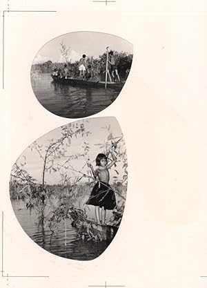 Cambodia Sinoun the Little Cambodian Girl 2 old photos Odile Wertheimer 1968 #2