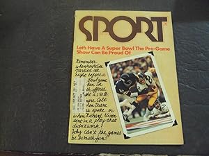 Sport Jan 1976 Super Bowl Pre Game Show