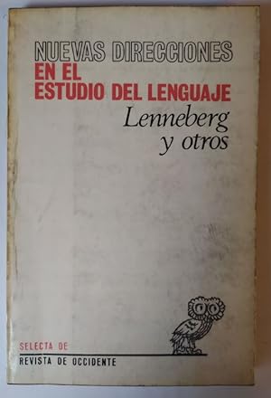 Imagen del vendedor de Nuevas direcciones en el estudio del lenguaje a la venta por La Leona LibreRa