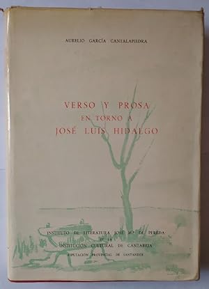 Seller image for Verso y prosa en torno a Jos Luis Hidalgo. for sale by La Leona LibreRa