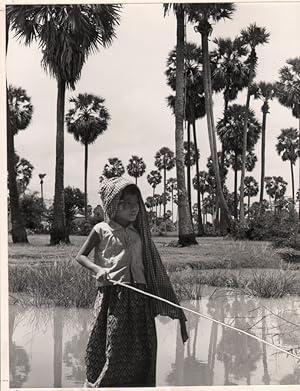 Cambodia Sinoun the Little Cambodian Girl Photomontage photo Wertheimer 1968 #9