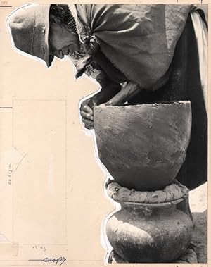 Ecuador Micias Child of the Andes Pottery Old Photo Beauvais 1965 #1