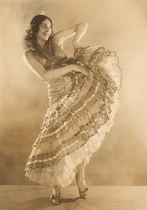 Imagen del vendedor de USA New York Stage Danse Theatre Woman Costume Old Nicolas Haz Photo 1920's a la venta por Bits of Our Past Ltd