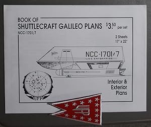 Book of Shuttlecraft Galileo Plans, (NCC-1701'7 U.S.S. Enterprise) Interior & Exterior Plans, wit...
