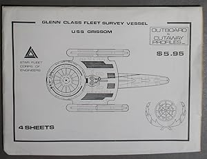 U.S.S. Grissom, Glenn Class Surrey Fleet Vessel, Outboard and Cutaway Profiles, Star Fleet Corps ...