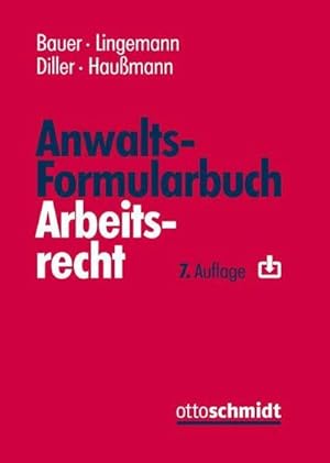 Image du vendeur pour Anwalts-Formularbuch Arbeitsrecht mis en vente par Rheinberg-Buch Andreas Meier eK