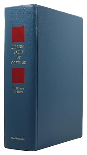 Seller image for Bibliography of Costume: A Dictionary Catalog of About Eight Thousand Books and Periodicals for sale by Newbury Books