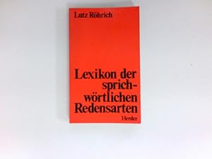 Lexikon der sprichwörtlichen Redensarten 4 : Bd. 4., Sitzfleisch bis zwölf.