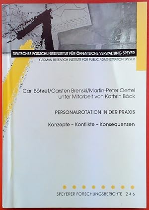 Seller image for Personalrotation in der Praxis. Konzepte - Konflikte - Konsequenzen. for sale by biblion2